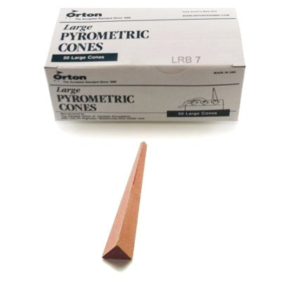 Orton Large Pyrometric Cones - Qty 50 (Various Temps)
