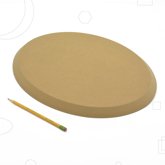 GR Pottery Forms - 13" X 17" Oval Drape Mold (GRO1317)