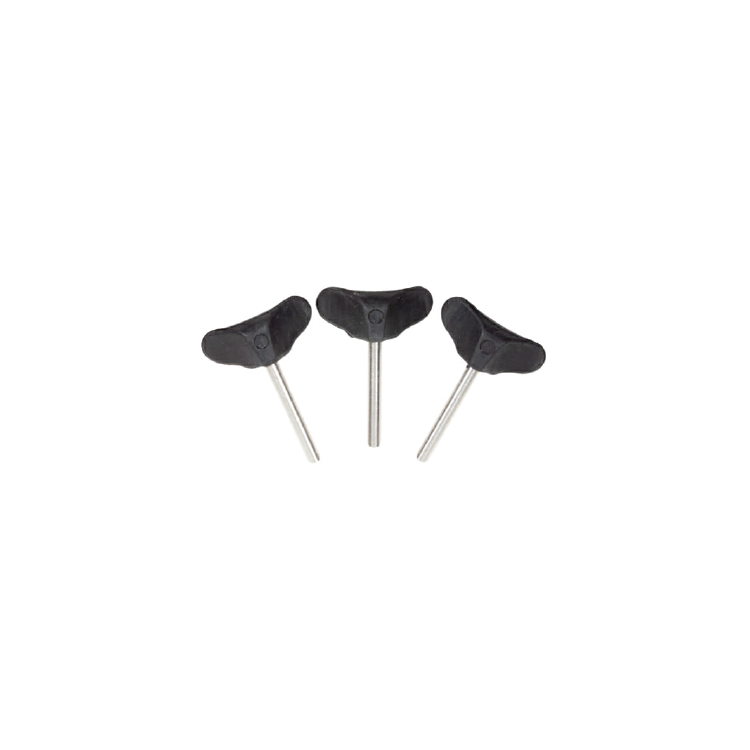 Giffin Grip 2" Rods with Molded Hands - Set of 3 (RH23)