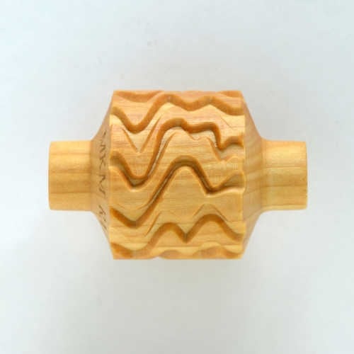 MKM Medium Handle Roller Medium - Curvy Zebra - 3 cm (RM-025)
