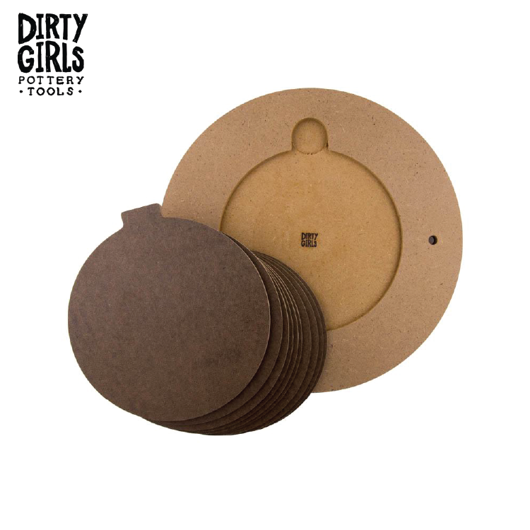 Dirty Girls Bat Insert System-Master & 10 Round Inserts 7.5" (ROUNDKIT)