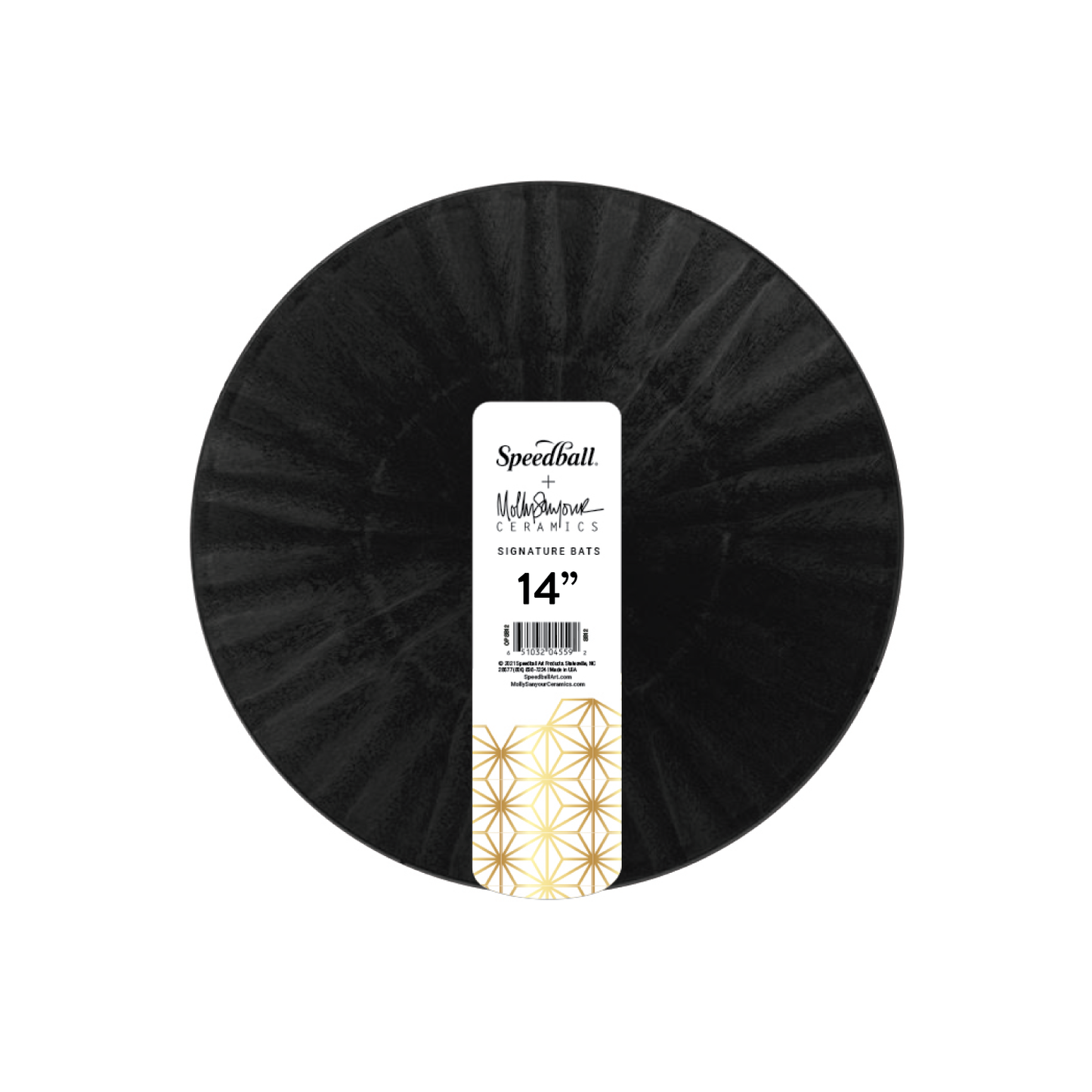 Speedball Plastic Bat - 14" LIMITED EDITION Black Round (SB14)