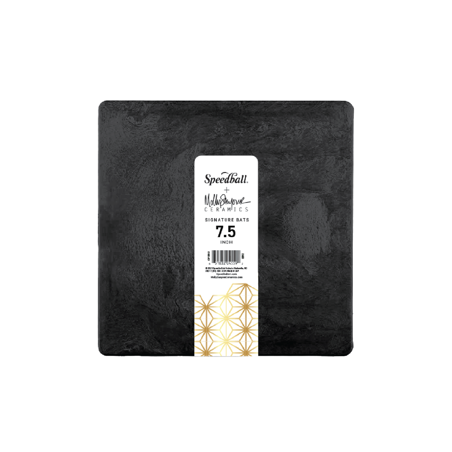 Speedball Plastic Bat - 7.5" LIMITED EDITION Black Square (SB75)