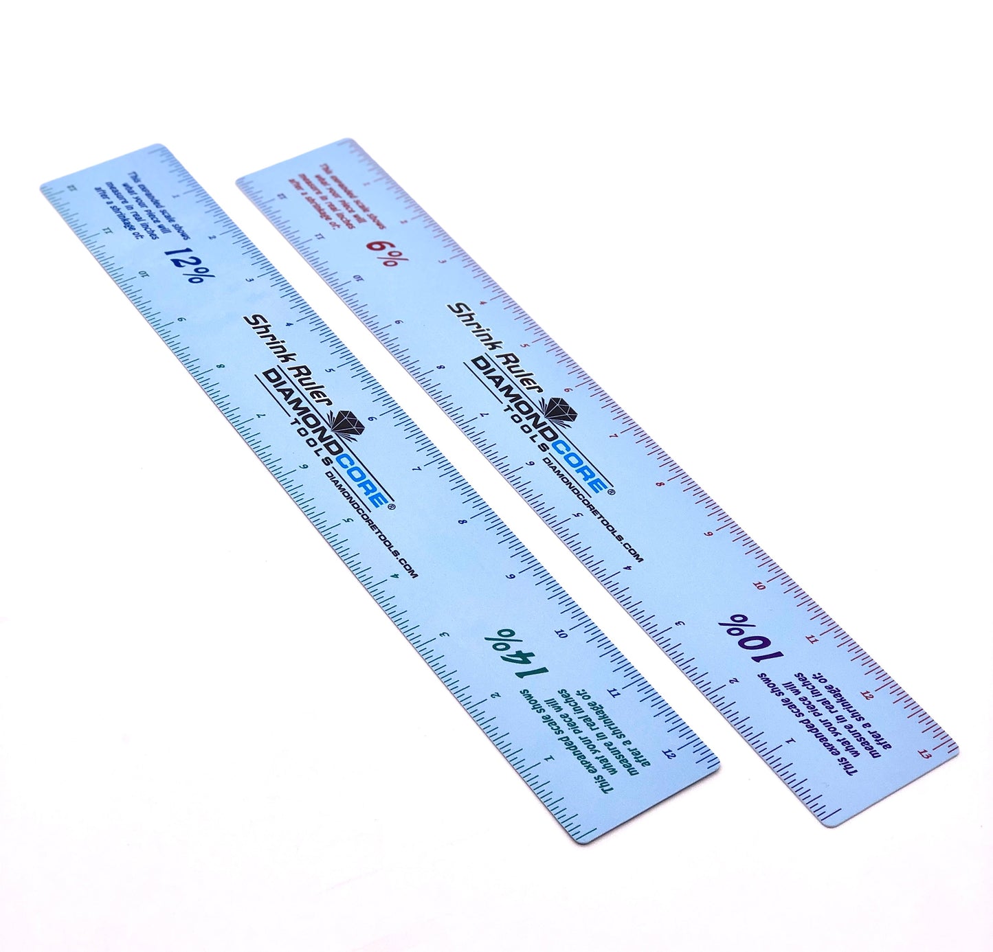 DiamondCore Tools - Imperial Shrink Ruler (Double-Sided) (SR)