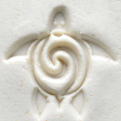 MKM Medium Round Sea Turtle Stamp - 2.5 cm (SCM-017)