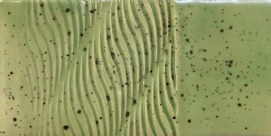 Georgies Speckled Olive Satin Glaze (GS404P)