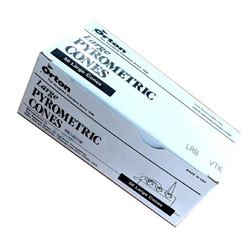 Orton Large Pyrometric Cones - Qty 50 (Various Temps)