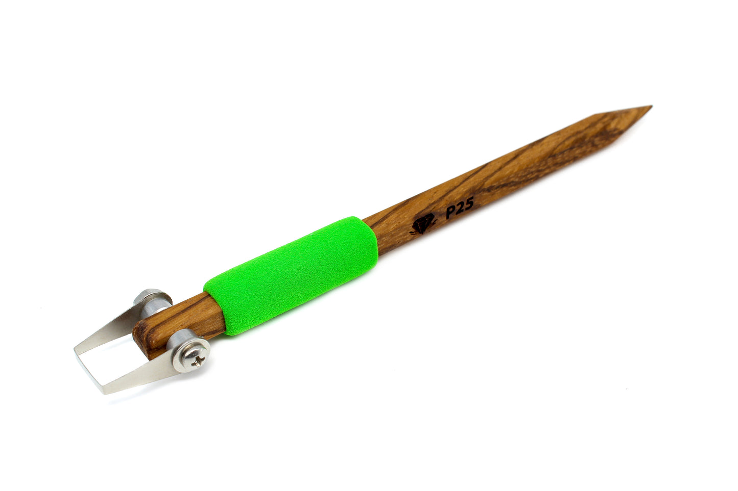 DiamondCore Tools - P25 Straight Square Tip Clay Carving Tool 12mm (P25)