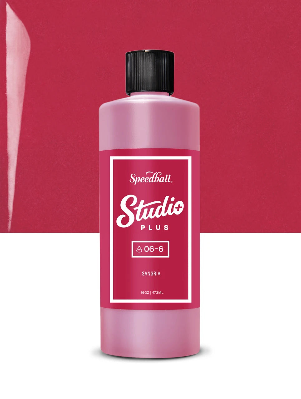 Speedball - Sangria Studio Plus Glaze - Cone 06-6 - 2oz (2204)