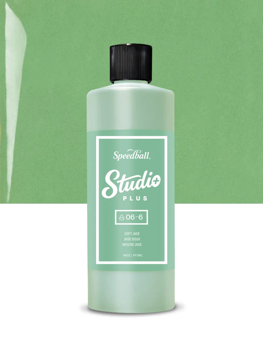 Speedball - Soft Jade Studio Plus Glaze - Cone 06-6 - 2oz (2210)