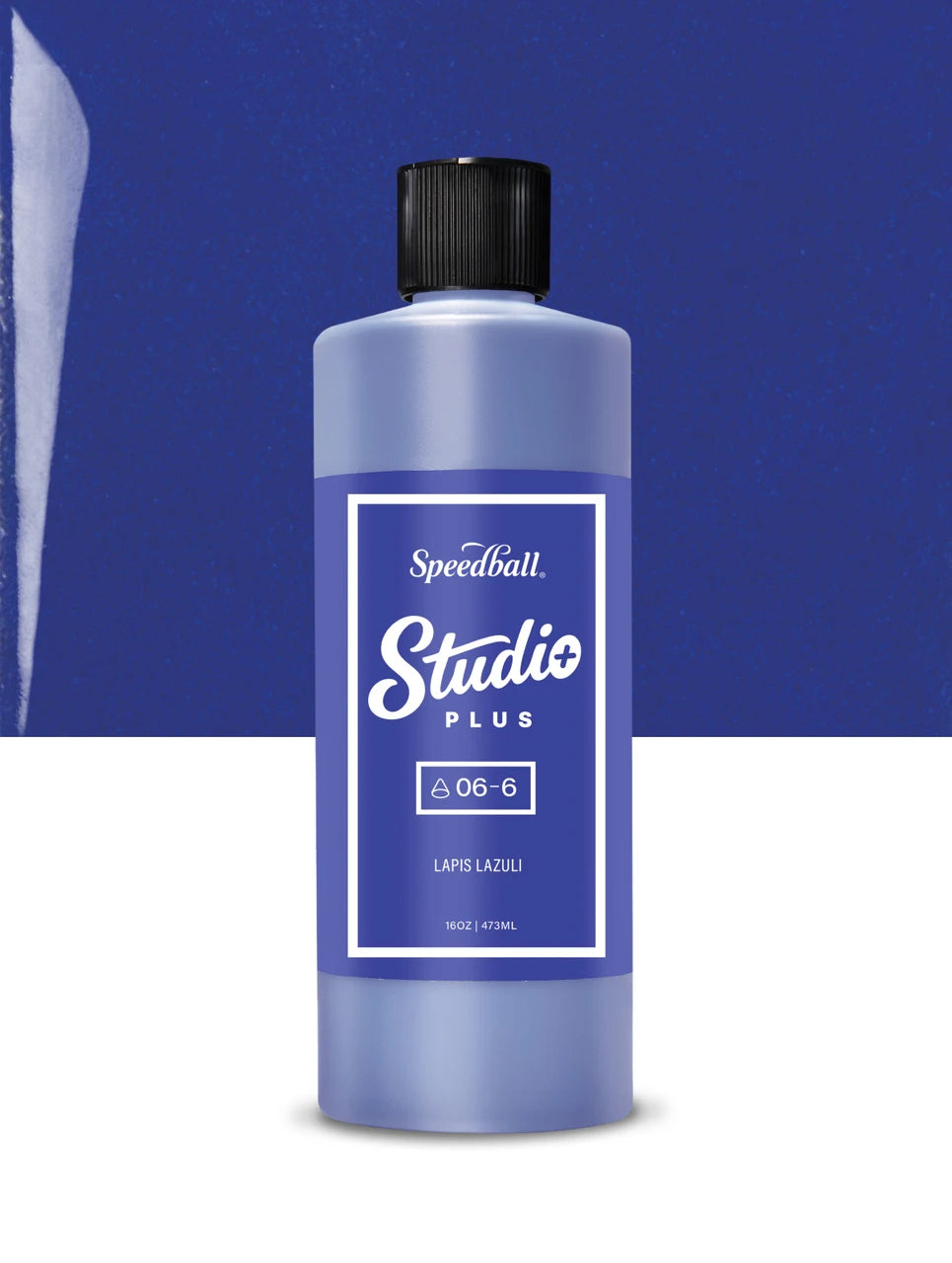 Speedball - Lapis Lazuli Studio Plus Glaze - Cone 06-6 - 2oz (2214)