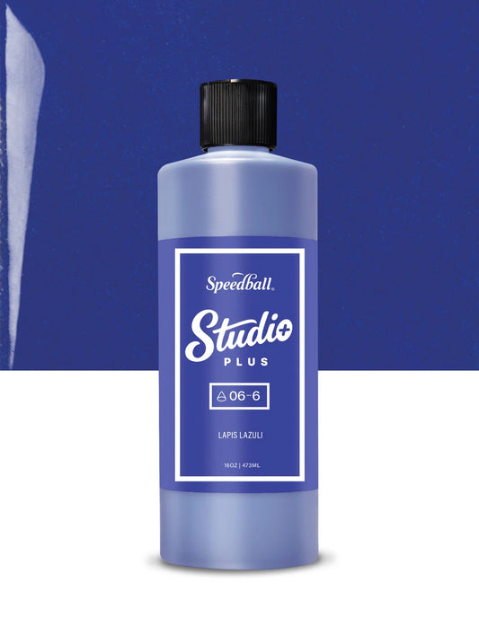 Speedball - Lapis Lazuli Studio Plus Glaze - Cone 06-6 - 2oz (2214)
