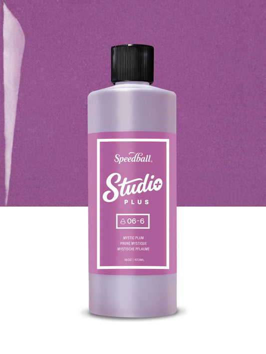 Speedball - Mystic Plum Studio Plus Glaze - Cone 06-6 - 2oz (2216)