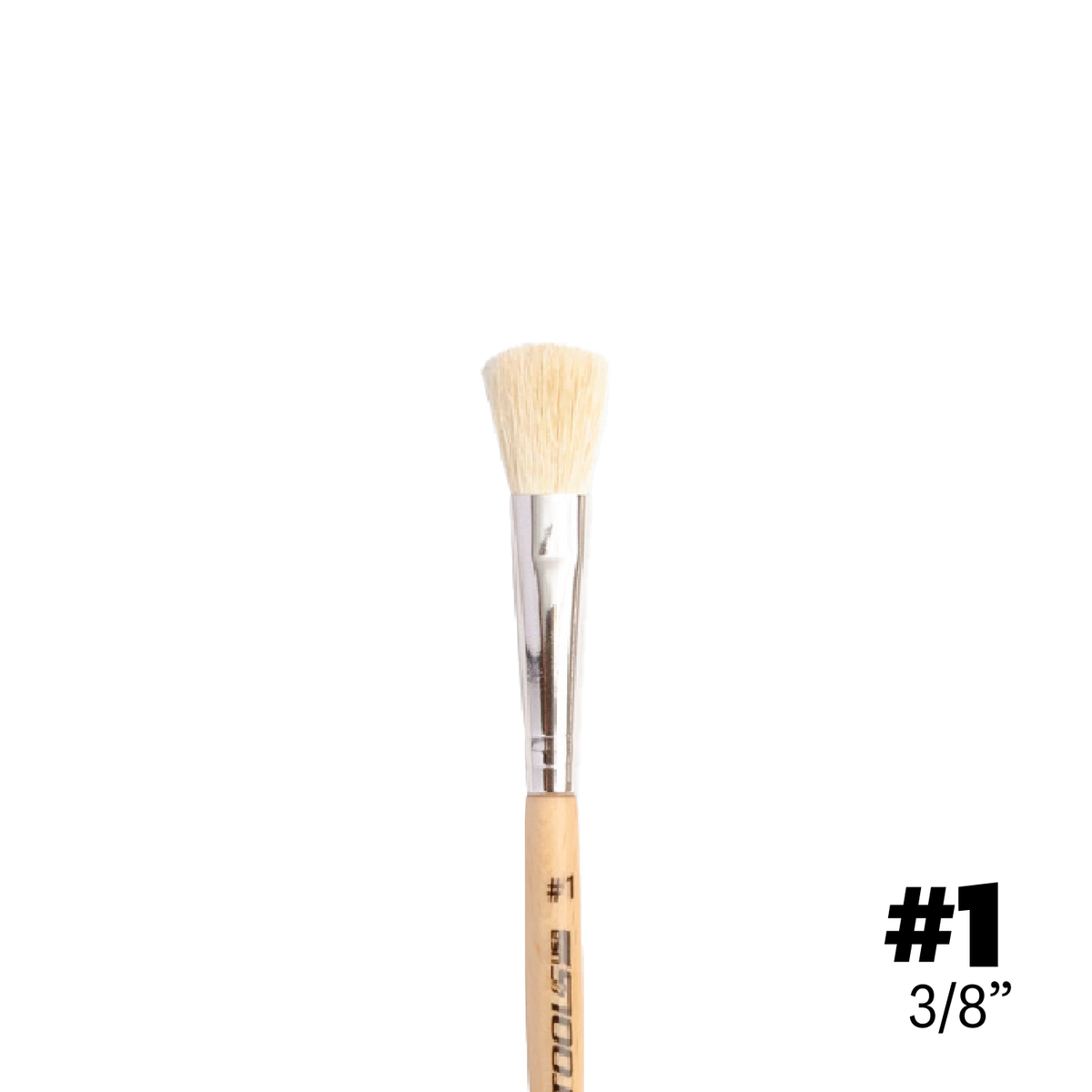 Xiem Tools - Round Glaze Brushes - High Quality Goat Hair - Various Sizes