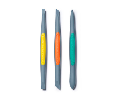Xiem Tools - Finishing Tools: Strong-Firm Silicone Set Set (3pcs) (Various Sizes)