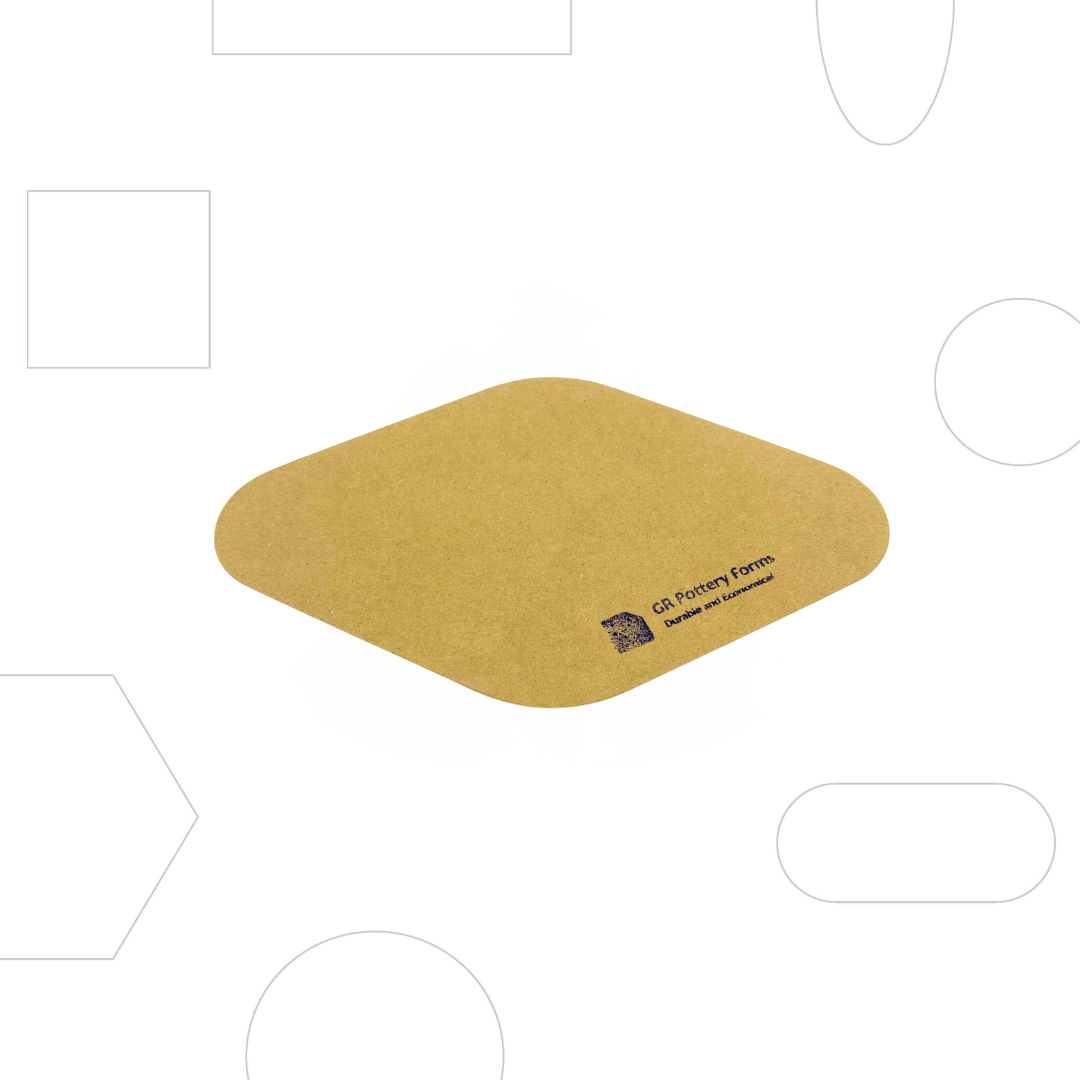 GR Pottery Forms - 5x8.5" Diamond - Rounded Edges (GRDIA585)