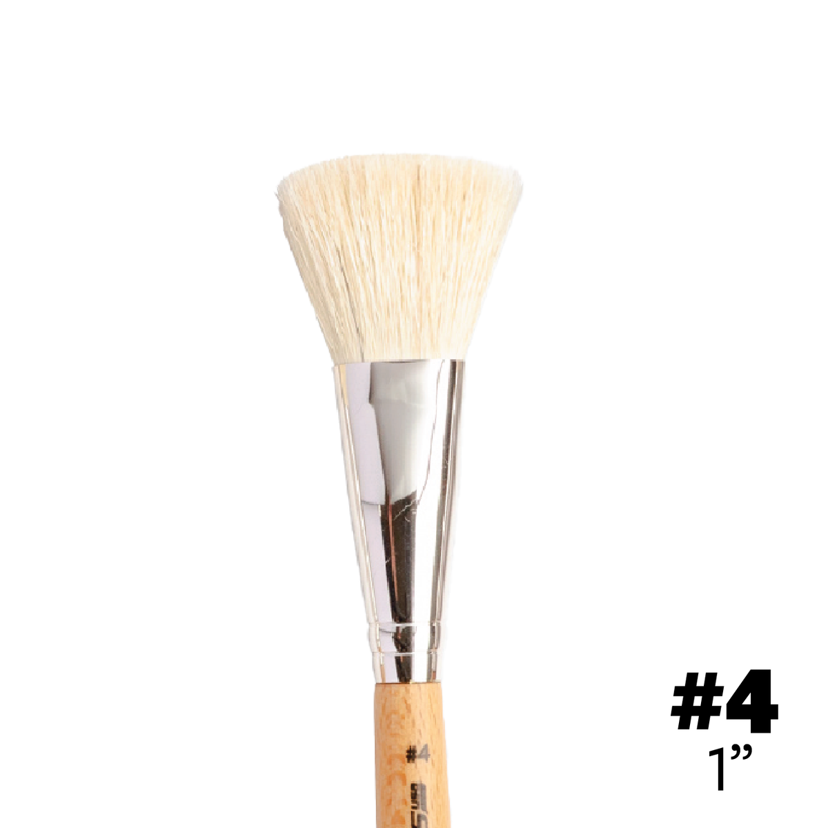 Xiem Tools - Round Glaze Brushes - High Quality Goat Hair - Various Sizes