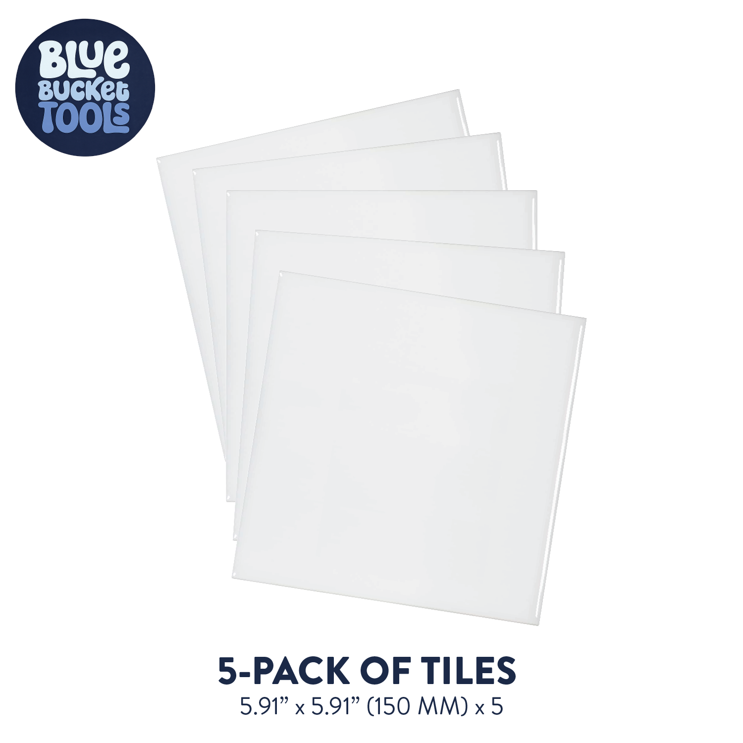 Blue Bucket Tools - Tile Inserts, 5-pack (BBTTILE5PACK) – The Clay ...