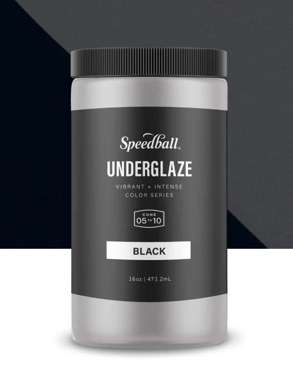 Speedball Underglaze - Black (Various Sizes)