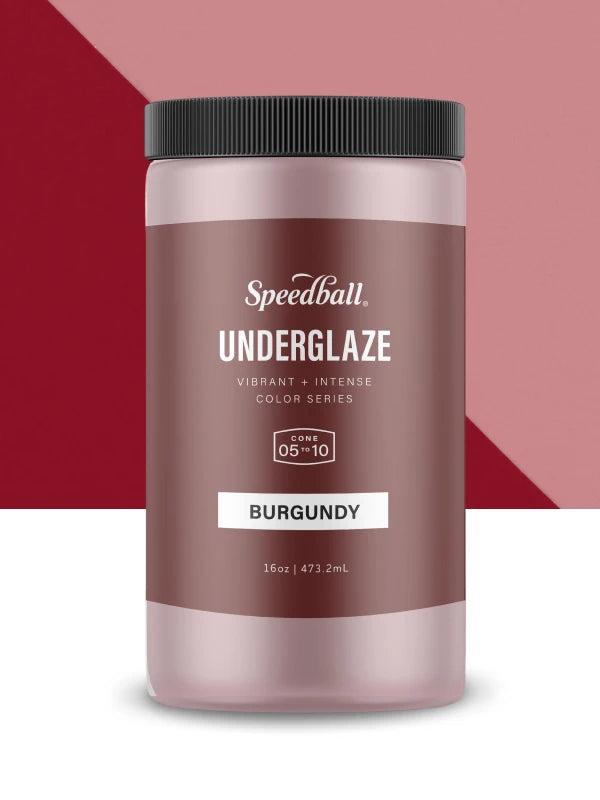 Speedball Underglaze - Burgundy (Various Sizes)