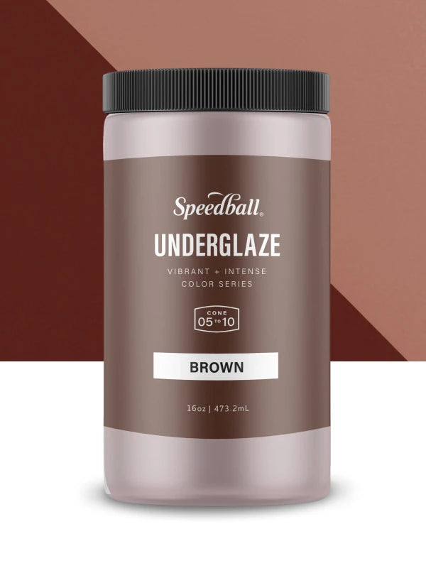 Speedball Underglaze - Brown (Various Sizes)