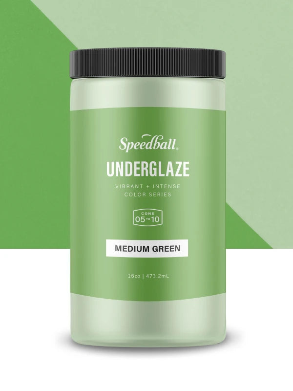Speedball Underglaze - Medium Green (Various Sizes)