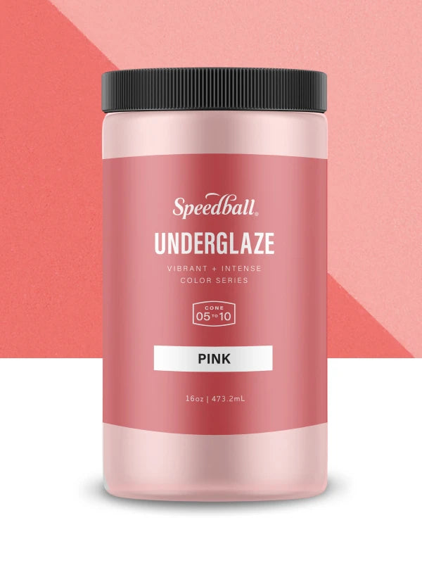 Speedball Underglaze - Pink (Various Sizes)