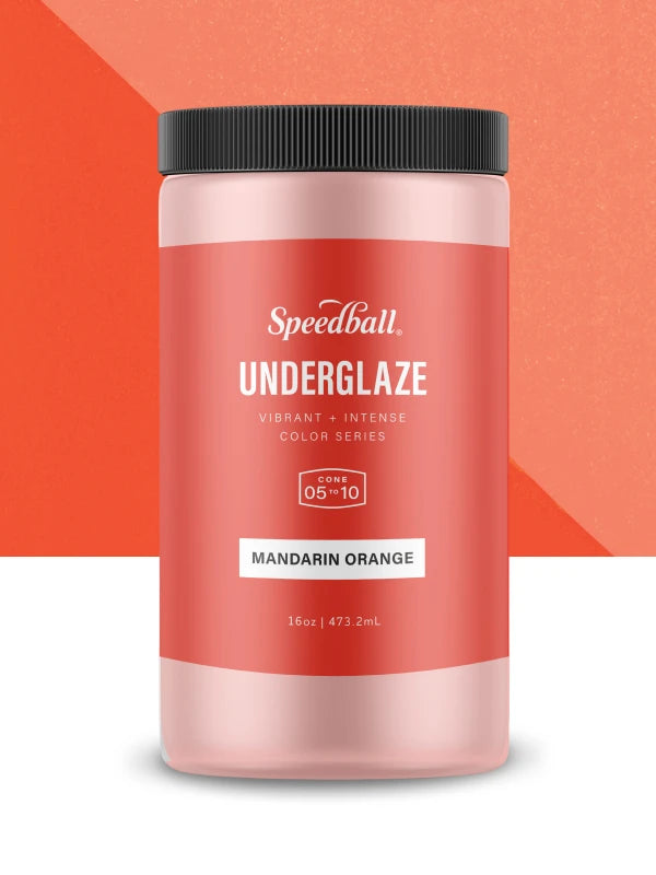 Speedball Underglaze - Mandarin Orange (Various Sizes)