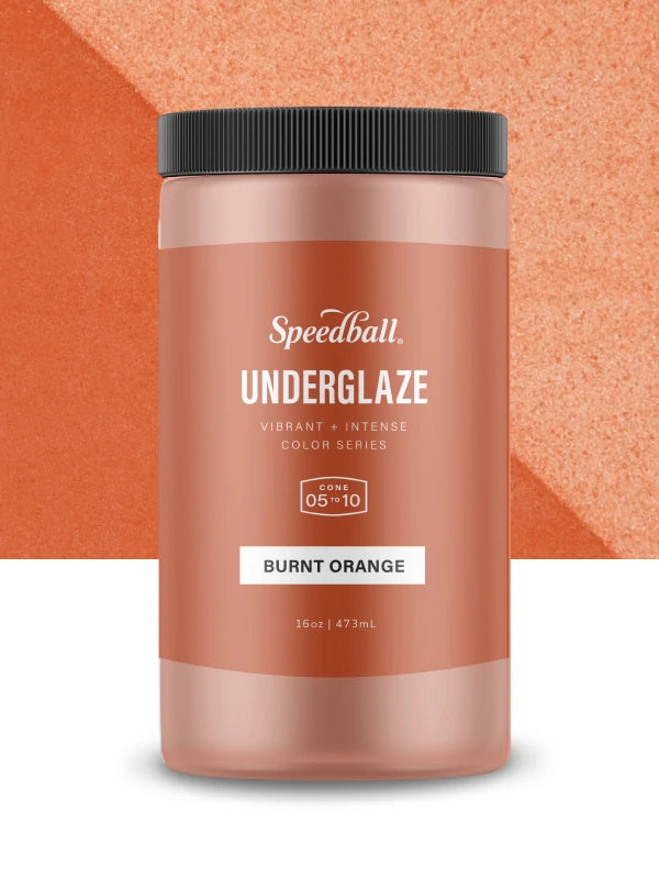 Speedball Underglaze - Burnt Orange (Various Sizes)