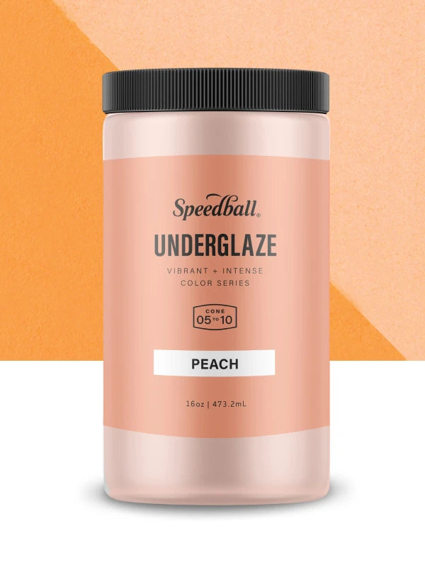 Speedball Underglaze - Peach (Various Sizes)