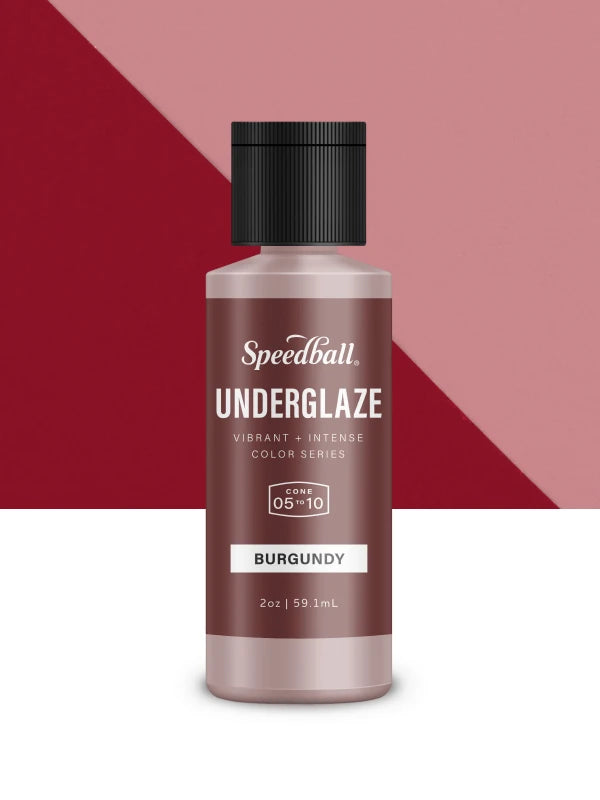 Speedball Underglaze - Burgundy (Various Sizes)