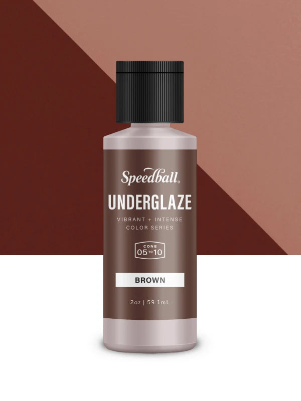 Speedball Underglaze - Brown (Various Sizes)