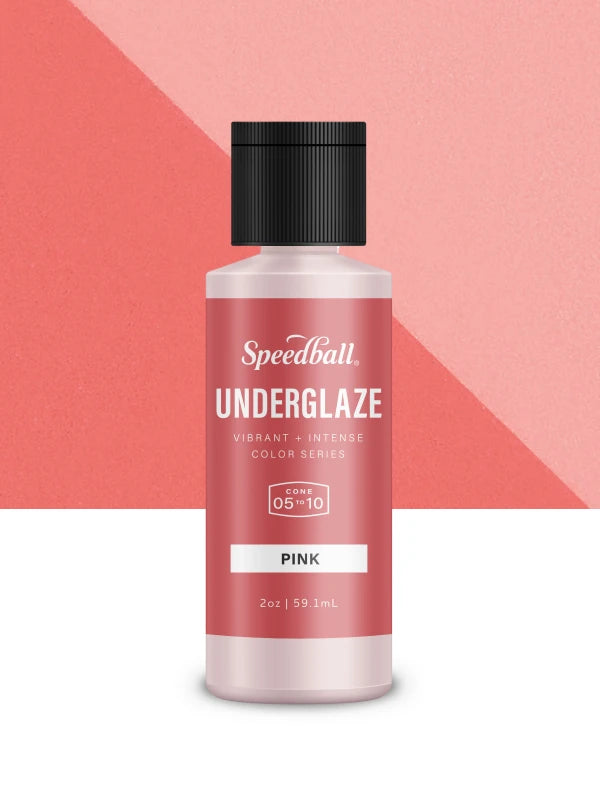 Speedball Underglaze - Pink (Various Sizes)