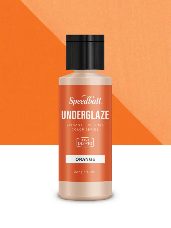 Speedball Underglaze - Orange (Various Sizes)