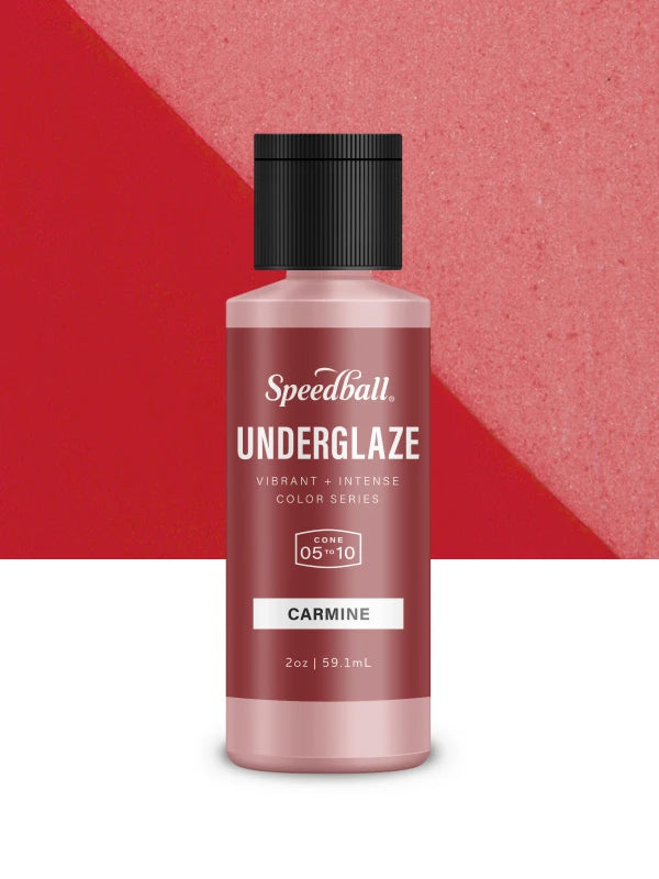 Speedball Underglaze - Carmine (Various Sizes)