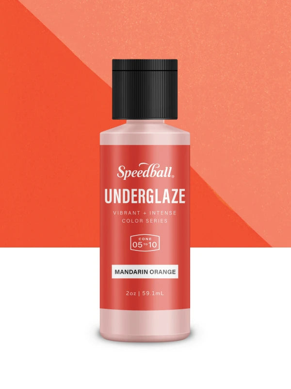 Speedball Underglaze - Mandarin Orange (Various Sizes)