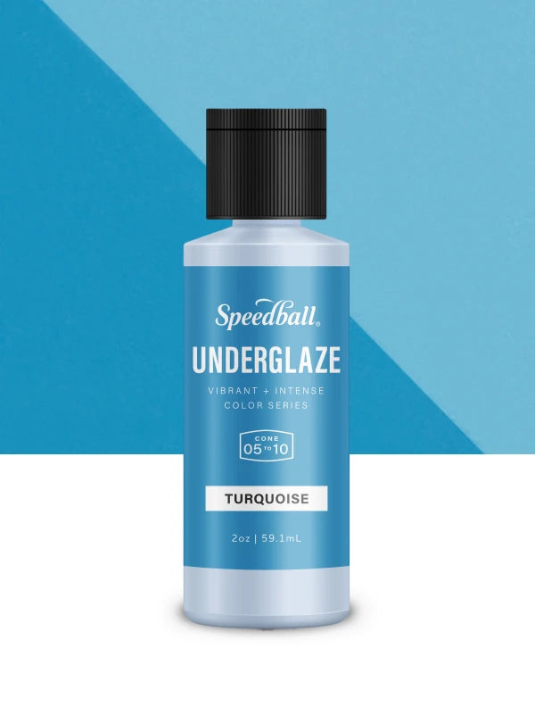 Speedball Underglaze - Turquoise (Various Sizes)