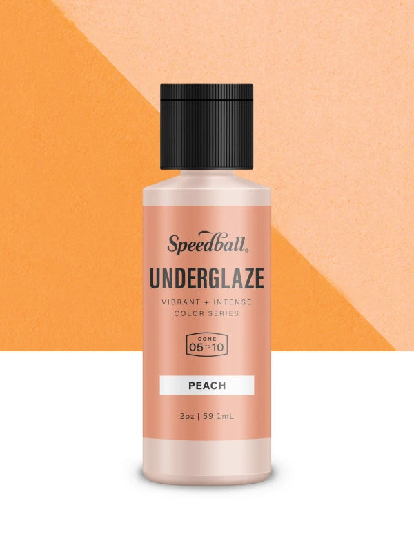 Speedball Underglaze - Peach (Various Sizes)
