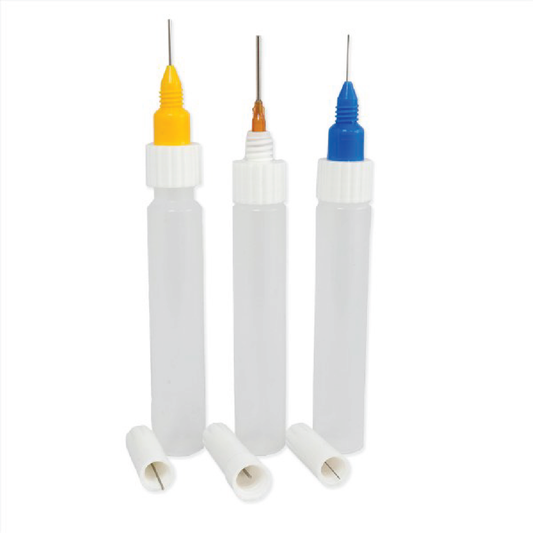 FineLine Applicators - 8135 Multi-Gauge Applicator and Bottle 3 Pack (FLA8135)