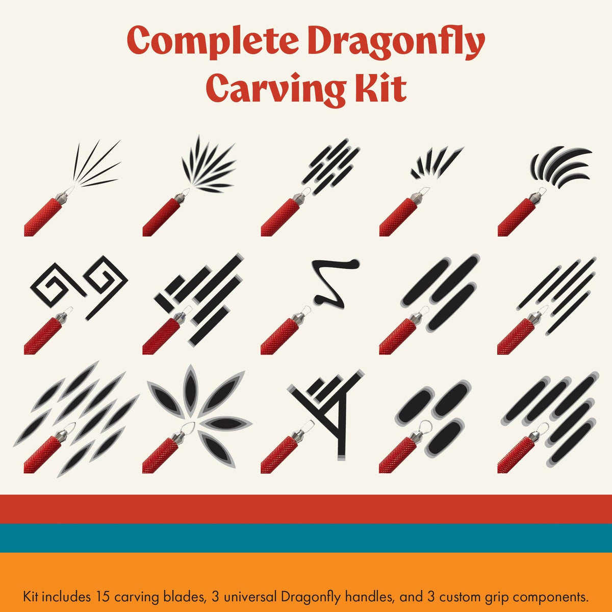 Buschkraft Tools - Dragonfly Tool Complete Starter Kit (BKP-DRA3003)