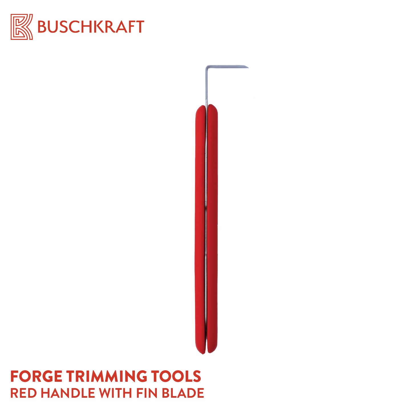 Buschkraft Tools - Forge Tool, Red Handle with Fin Blade (BKP-FOR3002)
