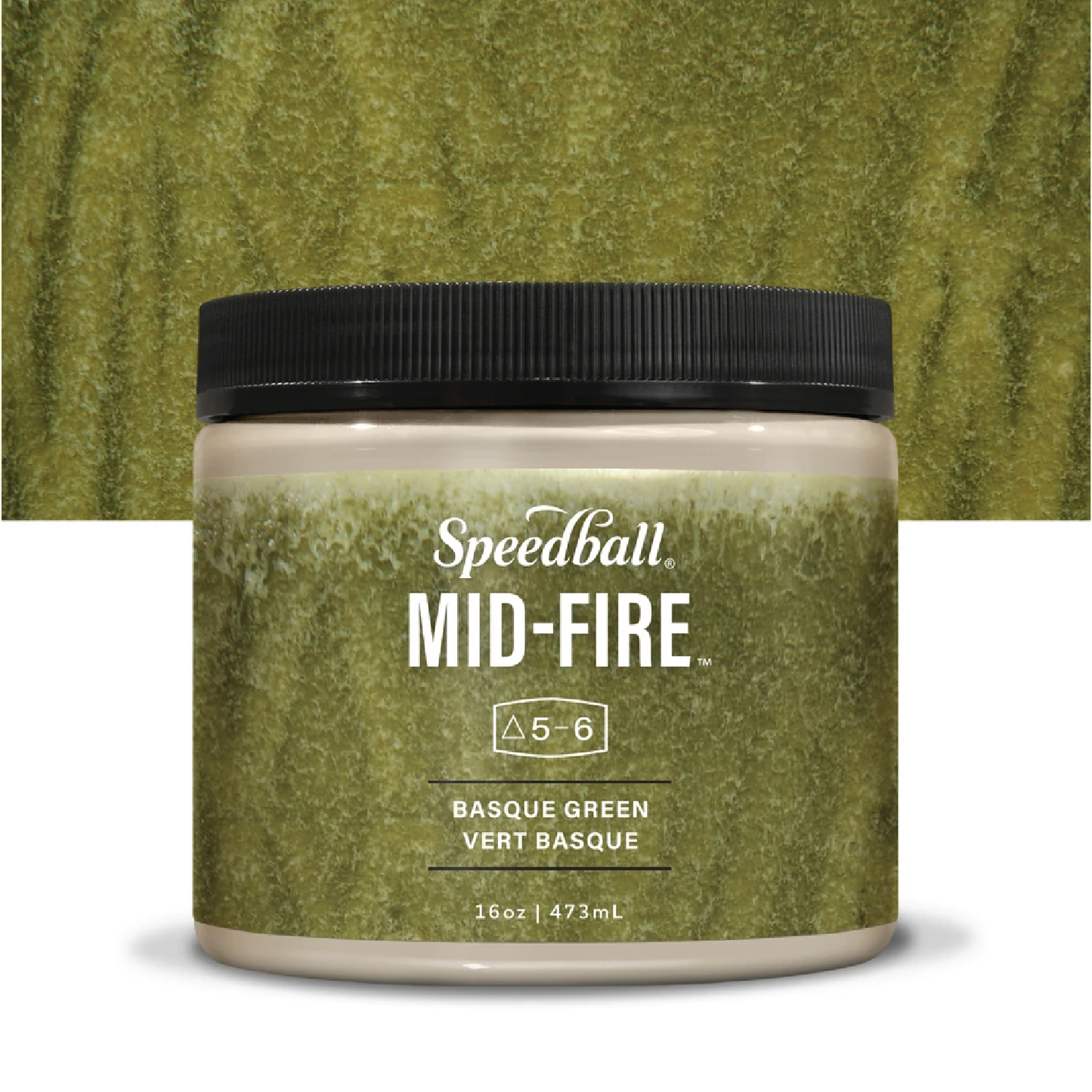 Speedball - Basque Green Mid-Fire Glaze - Pint (002112)