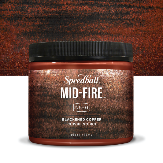 Speedball - Blackened Copper Mid-Fire Glaze - Pint (002101)