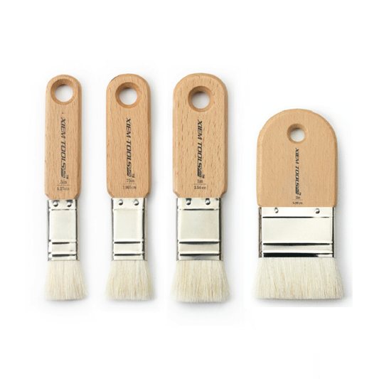 Xiem Tools - Short Cut Glaze Brush (Various Sizes)
