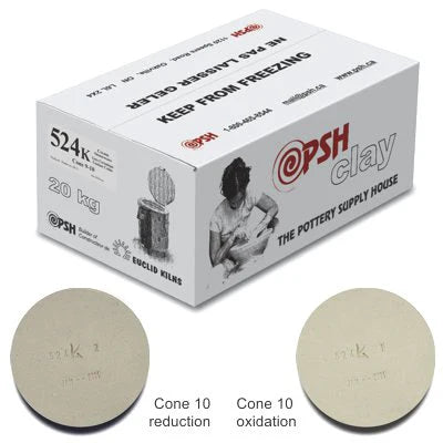 PSH 524 - Cream Clay - 20 kg (PSH524) - CONE 10