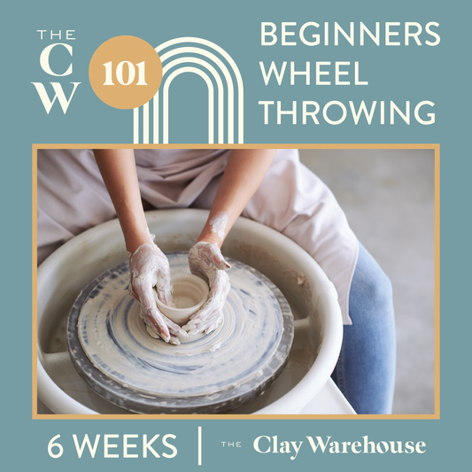 The CW 101 - Beginners Wheel Throwing Workshop (6 weeks)