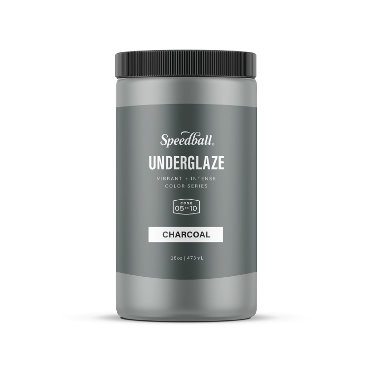 Speedball Underglaze - Charcoal (Various Sizes)