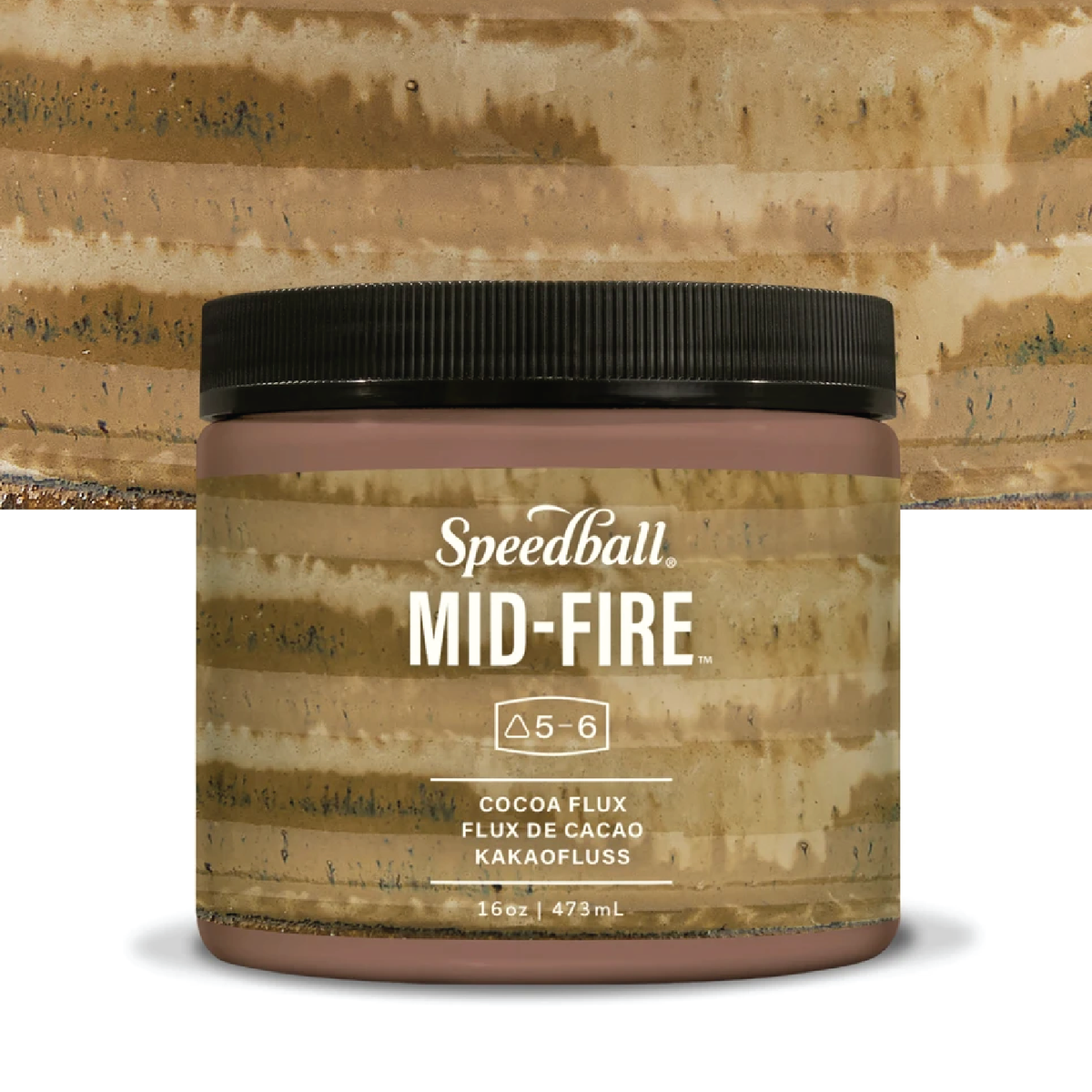 Speedball - Cocoa Flux Mid-Fire Glaze - Pint (002139)