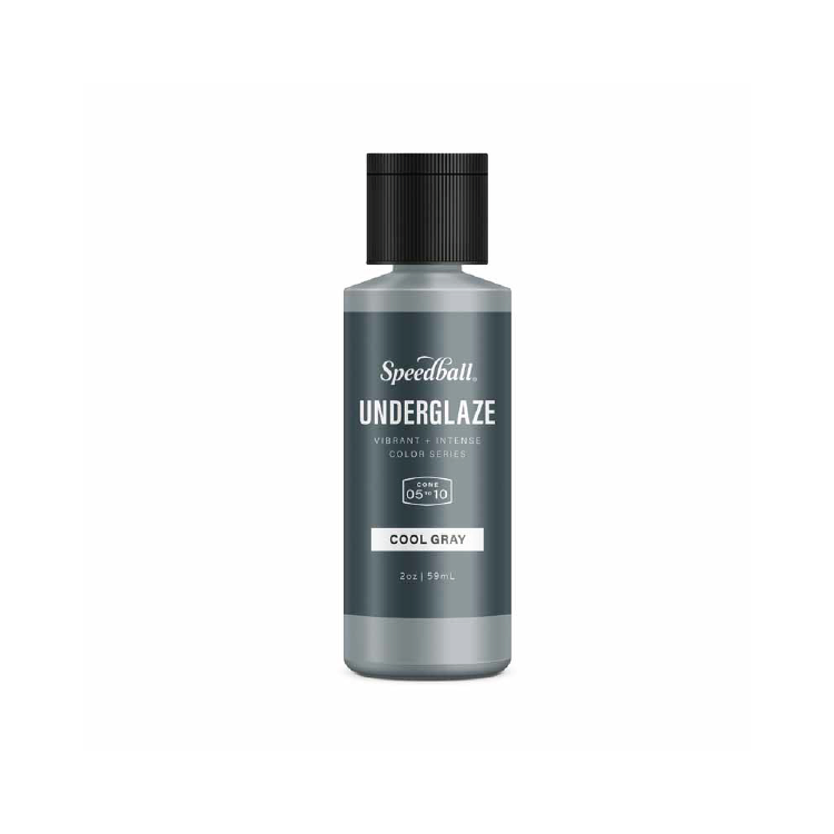 Speedball Underglaze - Cool Grey (Various Sizes)