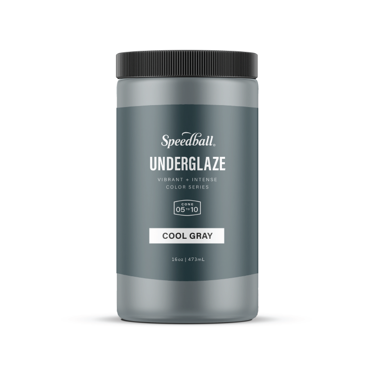 Speedball Underglaze - Cool Grey (Various Sizes)